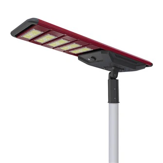 Lumière de rue tout en un